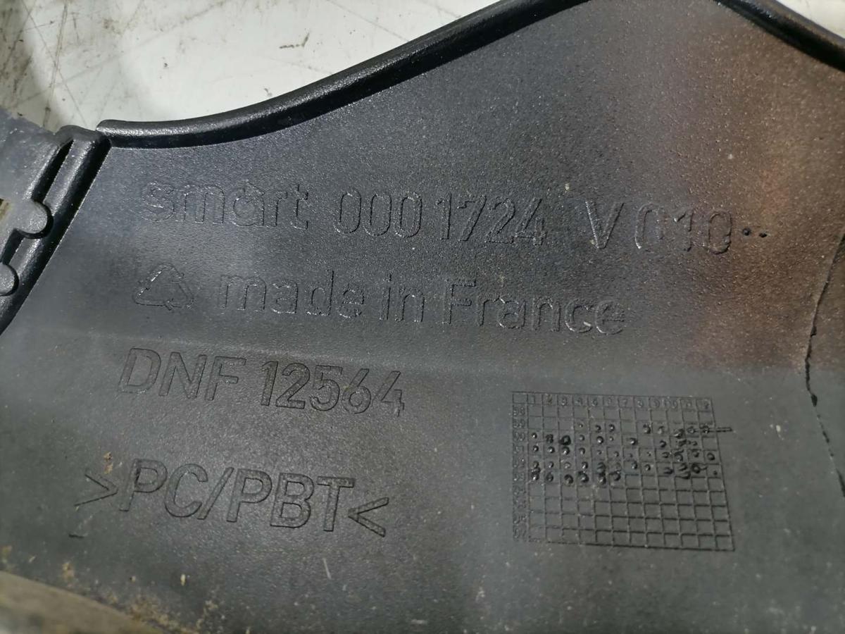 Smart ForTwo Cabrio 450 original Kotfl&uuml;gel vorn rechts EA4 Jack Black BJ03